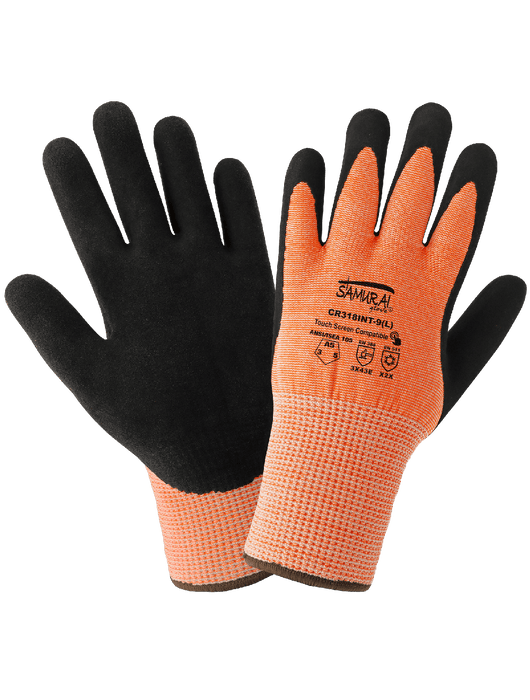 Samurai Glove® Cut, Abrasion, and Puncture Resistant, Water Repellent, Low Temperature Gloves, ANSI Cut Level A5