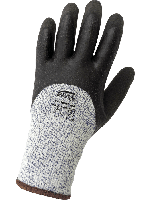 Samurai Glove® Cold Weather Gloves w/Brushed Acrylic Terry Cloth Interior, ANSI Cut Level A4