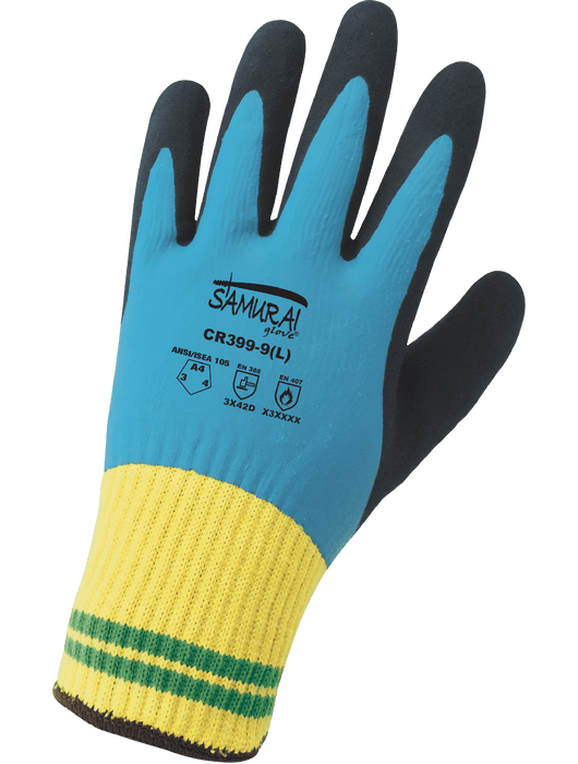 Samurai Glove® Liquid & Cut Resistant Gloves, ANSI Cut Level A4