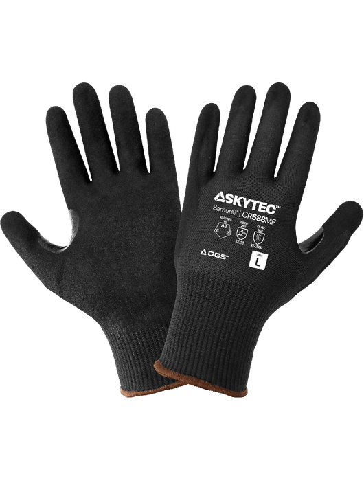 Samurai Glove® Cut Resistant Nitrile Dipped Gloves, ANSI/ISEA 105 Cut Level A3, Vend Pack