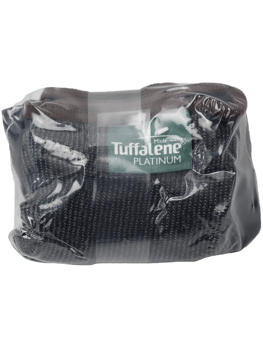 Samurai Glove® 21g Salt & Pepper Seamless HPPE Shell, Black Foam Nitrile Coated Palm, Knit Wrist, Vend Pack