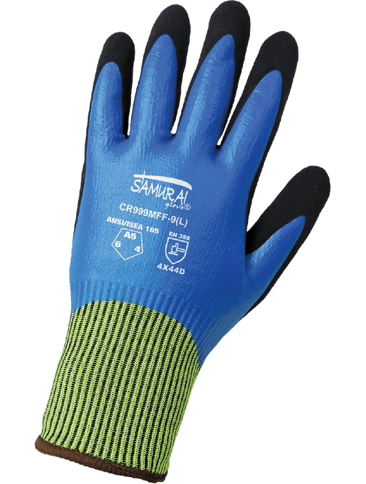 Samurai Glove® - Liquid & Cut Resistant Gloves, ANSI Cut Level A4