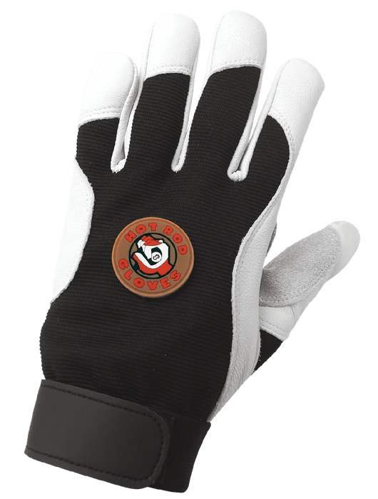 Hot Rod™ - Goatskin, Spandex on Backside, Elastic Cuff w/ Hook & Loop Closure