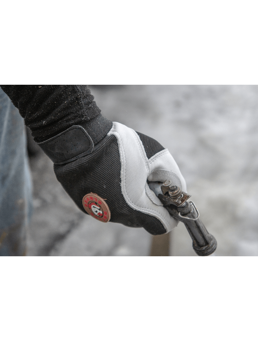 Hot Rod™ - Goatskin, Spandex on Backside, Elastic Cuff w/ Hook & Loop Closure