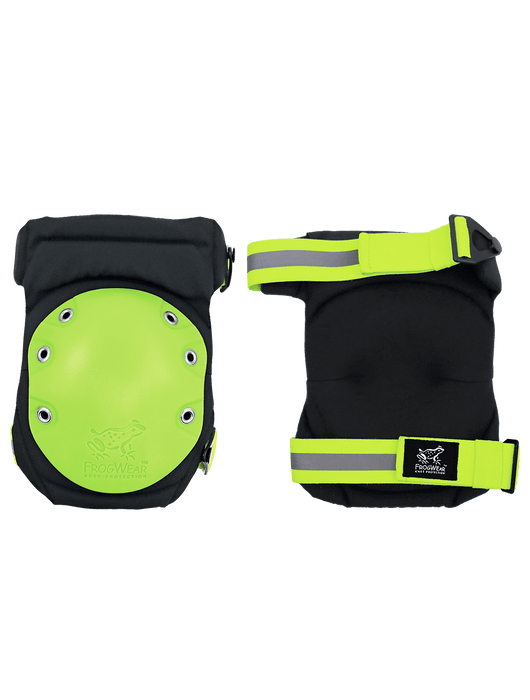 FrogWear™ Knee Protection Premium Hinged, High-Visibility, Non-Marring Knee Pads