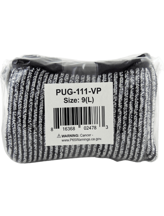 PUG™ - Salt & Pepper 13-Gauge HDPE Liner, Gray PU Dipped Palm- Vend Pack