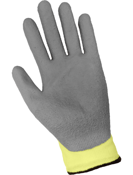 Gripster® Lite-Kevlar 13-Gauge, Sewn w/DuPont™ Kevlar® Fiber, Gray Flat Dipped Polyurethane- Vend Pack