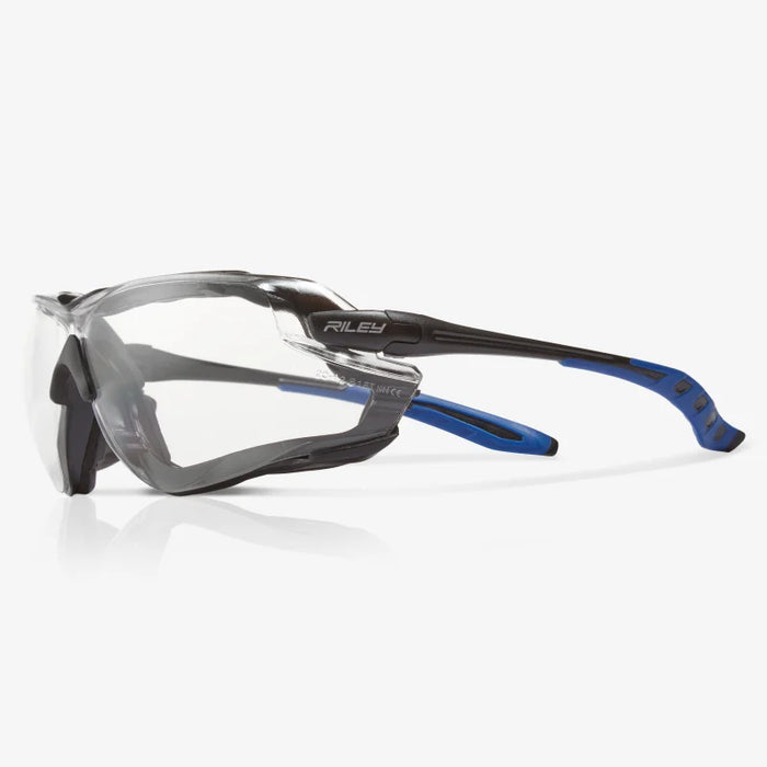 Quadro - Tecton 400 Anti-Fog/Anti-Scratch, Black Full Frame & Seal,  Soft-Comfort TPE Inserts on Temple Ends