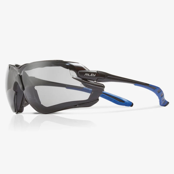 Quadro - Tecton 400 Anti-Fog/Anti-Scratch, Black Full Frame & Seal,  Soft-Comfort TPE Inserts on Temple Ends