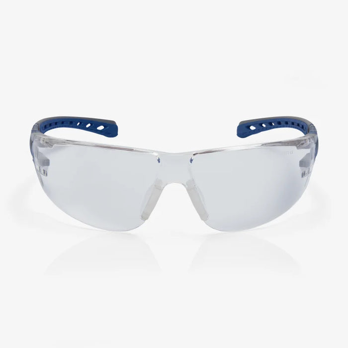 Stream Evo Eco Series - Arida 400 Moisture Repellant, Agray & Blue TPE Temples & Temple Ends