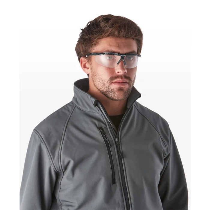 Flux - Tecton 400 Anti-Fog/Anti-Scratch, Co-Injected Bi-Color Thermoplastic Rubber Temples