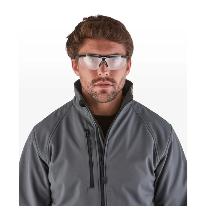 Flux - Tecton 400 Anti-Fog/Anti-Scratch, Co-Injected Bi-Color Thermoplastic Rubber Temples