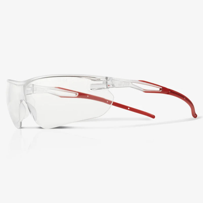 Ligera Series - w/ Anti-Scratch & Anti-Fog Dual Coated UV400 Lenses, Red TPE Temples
