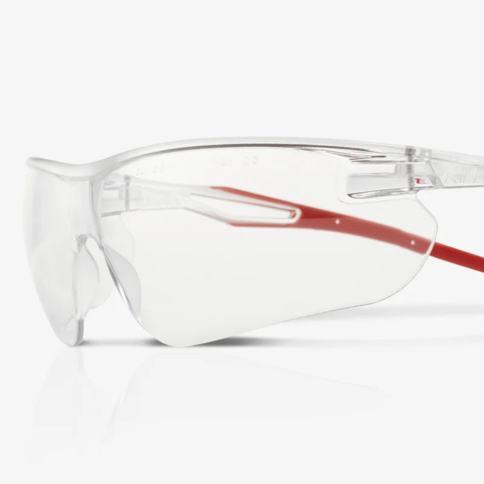 Ligera Series - w/ Anti-Scratch & Anti-Fog Dual Coated UV400 Lenses, Red TPE Temples