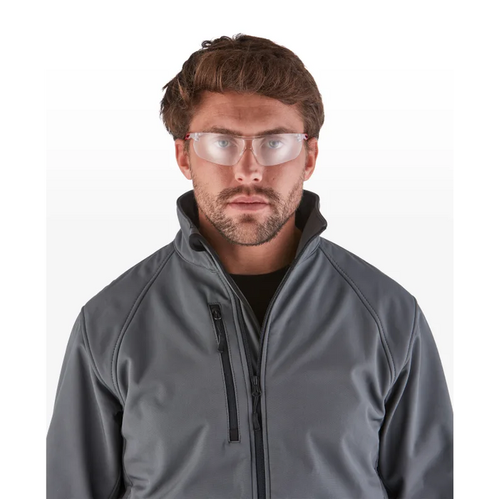 Ligera Series - w/ Anti-Scratch & Anti-Fog Dual Coated UV400 Lenses, Red TPE Temples