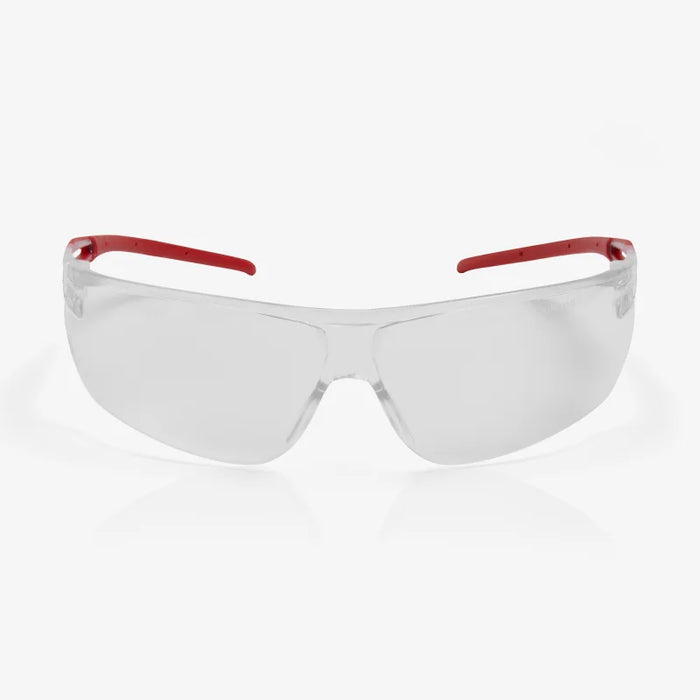 Ligera Series - w/ Anti-Scratch & Anti-Fog Dual Coated UV400 Lenses, Red TPE Temples