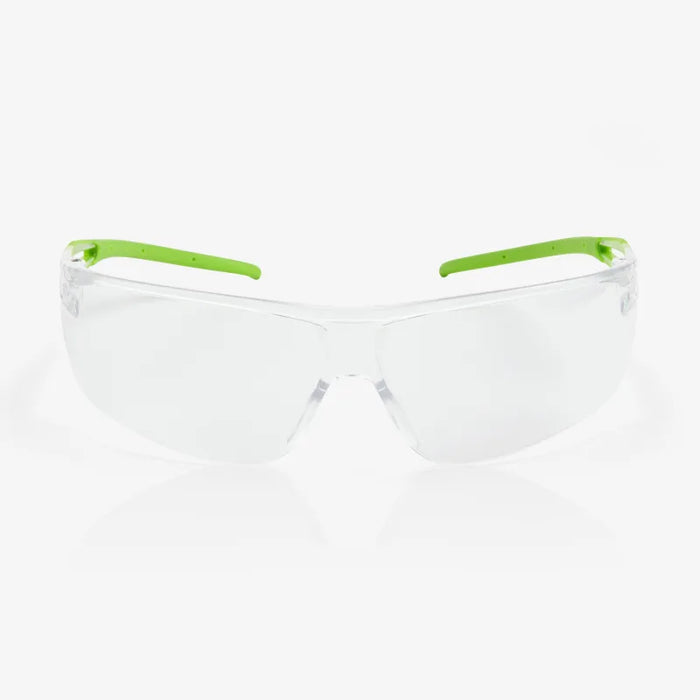 Ligera Eco Series - w/ Anti-Scratch & Anti-Fog Dual Coated UV400 Lenses, Green TPE Temples