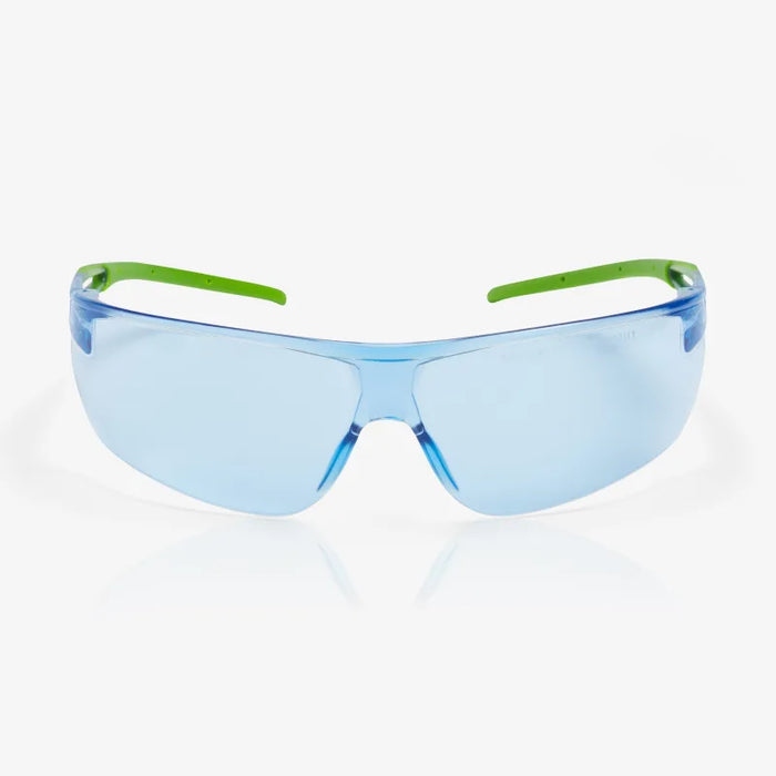 Ligera Eco Series - w/ Anti-Scratch & Anti-Fog Dual Coated UV400 Lenses, Green TPE Temples
