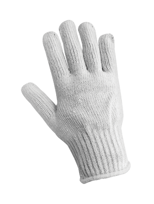 7-Gauge Cotton/Polyester String Knit Gloves