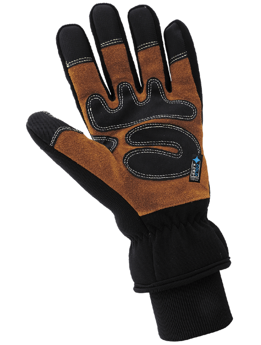 Premium-Grade Split Cowhide Leather Palm, Low Temperature, Waterproof, and Insulated