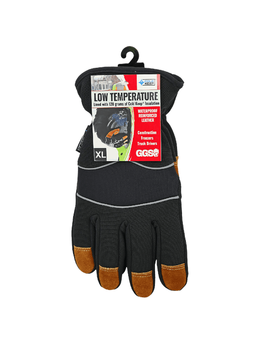Premium-Grade Split Cowhide Leather Palm, Low Temperature, Waterproof, and Insulated