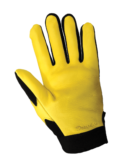 Premium-Grade Grain Deerskin Leather Palm, Low Temperature Reinforced Waterproof Gloves