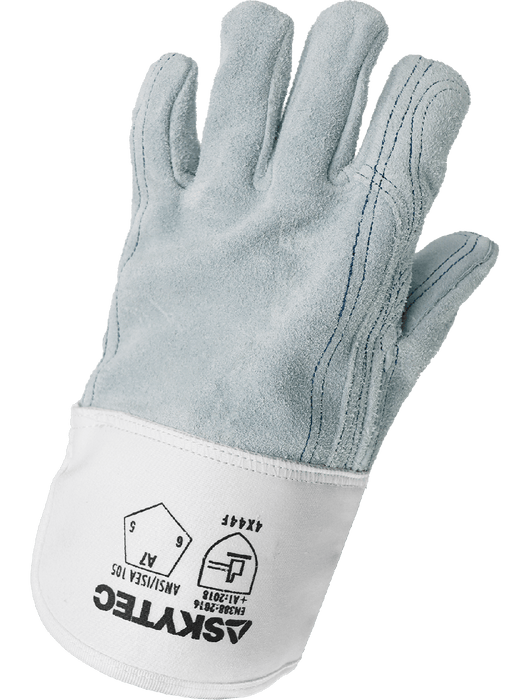 Mills™ Heavy Duty Cowhide Leather Gloves w/Cut Resistant Liner, ANSI/ISEA 105 Cut Level A7