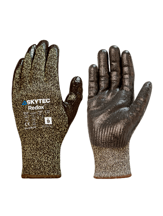 Redox™ 10g Aralene® Shell, Nitrile Palm, Vend Packed, ANSI/ISEA 105 Cut Level A7