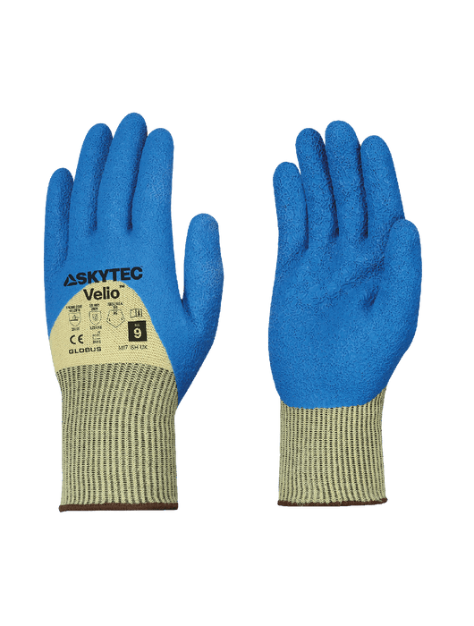 Velio™ Lightweight Gloves w/¾ Coated Latex, Vend Pack, ANSI/ISEA 105 Cut Level A6