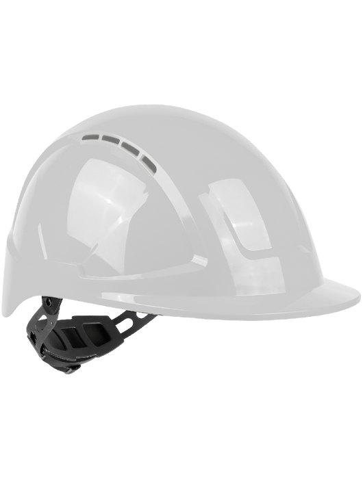 Radius Vented Cap Style HDPE Hard Hat With 6-Pt Ratchet Suspension, ANSI Z89.1-2014, Type 1, Class C