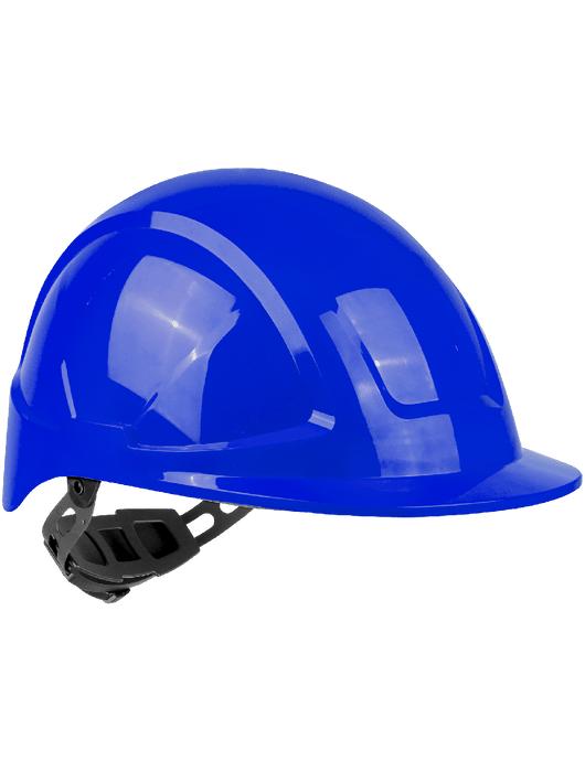 Radius Cap Style HDPE Hard Hat With 6-Pt Ratchet Suspension, ANSI Z89.1-2014, Type 1, Class E