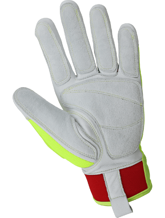 Torq Petra™ Impact-Resistant Mechanics Style Gloves with Spandex Back and a Neoprene Cuff, ANSI/ISEA 105 Cut Level A8