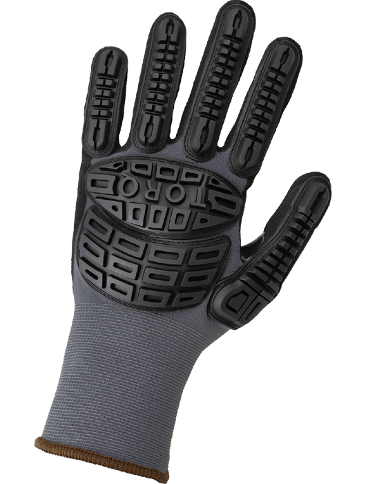 Torq Alpin™ General Purpose Multi-Hazard 15-Gauge, Nitrile Palms w/ Flexible Impact Protection, Vend Pack