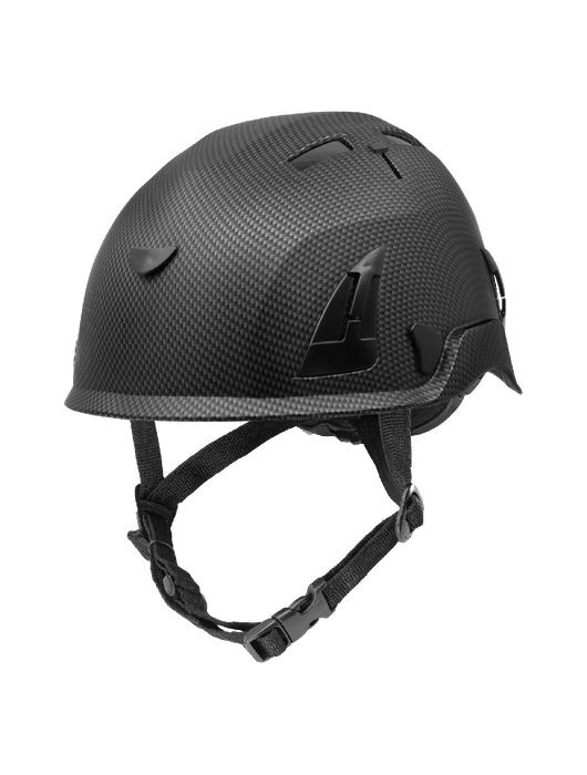 Bullhead Safety™ Type 2 Climbing Helmet w/ Optional Venting, a Four-Point Chin Strap, and a Ratchet Suspension