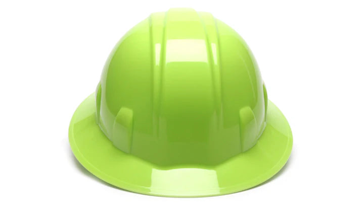 Hi-Vis Hard Hat, SL Series Full Brim- 4-Point Ratchet