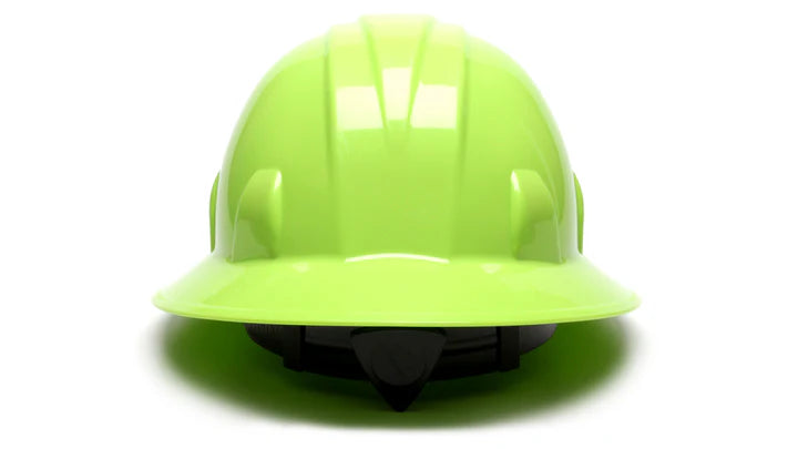 Hi-Vis Hard Hat, SL Series Full Brim- 4-Point Ratchet