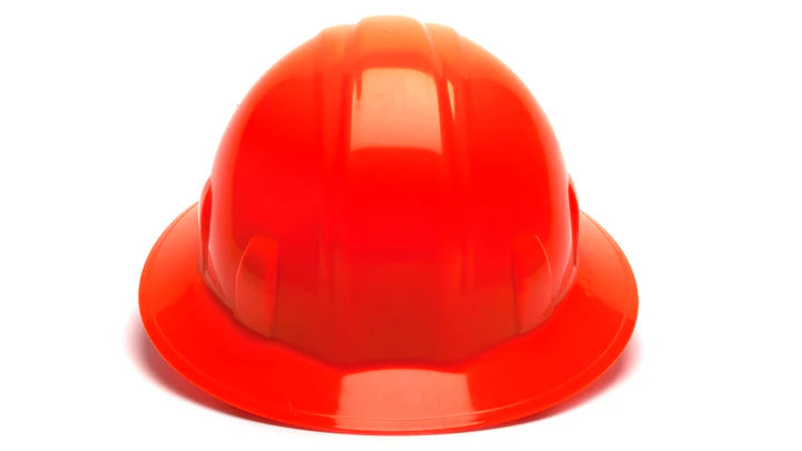 Hi-Vis Hard Hat, SL Series Full Brim- 4-Point Ratchet