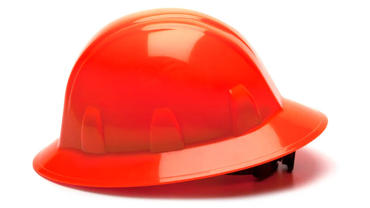 Hi-Vis Hard Hat, SL Series Full Brim- 4-Point Ratchet