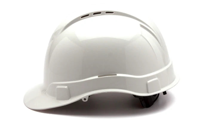 Ridgeline Vented Cap Style Hard Hat - 4-Point Ratchet