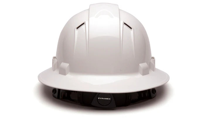 Ridgeline Vented Full Brim Hard Hat - 4-Point Ratchet