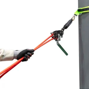 Rope Horizontal Lifeline Kit with Cross Arm Straps - 4-Person
