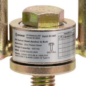5K Swivel Steel Anchor & Bolt