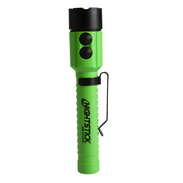 Flashlight w/Green Laser - 2 AA (not included), Green
