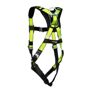 PRO No-Tangle Dorsal D-Ring Harness w/Grommet Leg Straps, Quick-Connect Chest