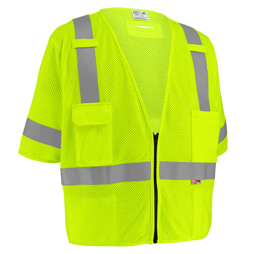 FrogWear® HV ANSI Class 3 Flame-Resistant Surveyors Safety Vest