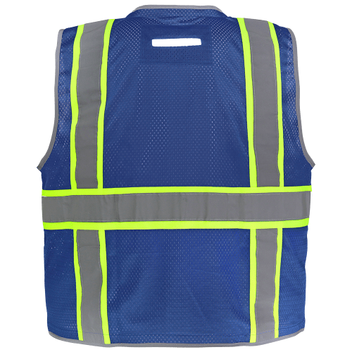 FrogWear® HV Blue Enhanced Visibility Surveyors Safety Vest