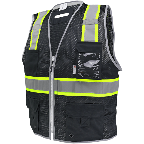 FrogWear® HV Blue Enhanced Visibility Surveyors Safety Vest