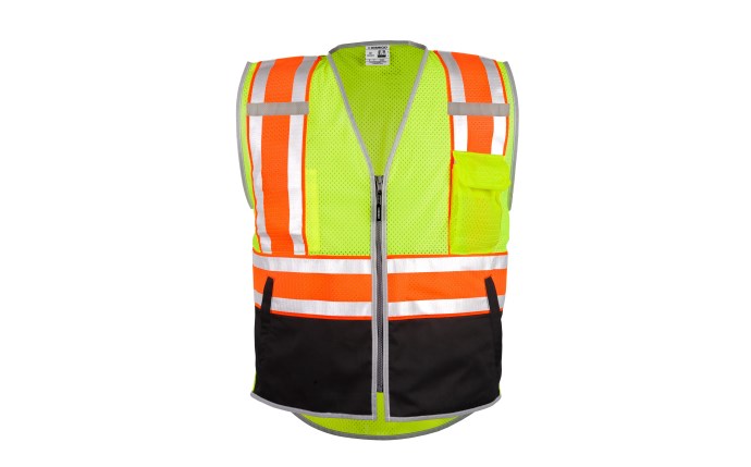 Ultimate Reflective Vest, Hi-Vis Lime, ANSI Class 2