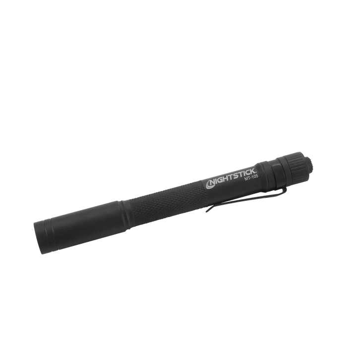 Metal Mini-Tac Flashlight, 2 AAA,  Black