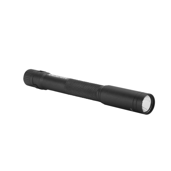 Metal Mini-Tac Flashlight, 2 AAA,  Black